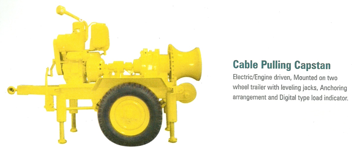 Cable Pulling Capstan